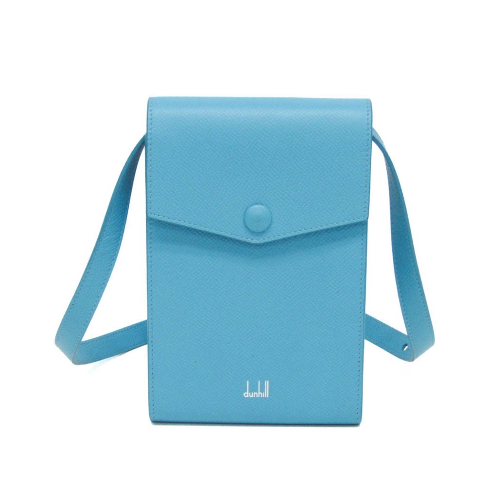Dunhill Cadogan Women's Leather Shoulder Bag Blue